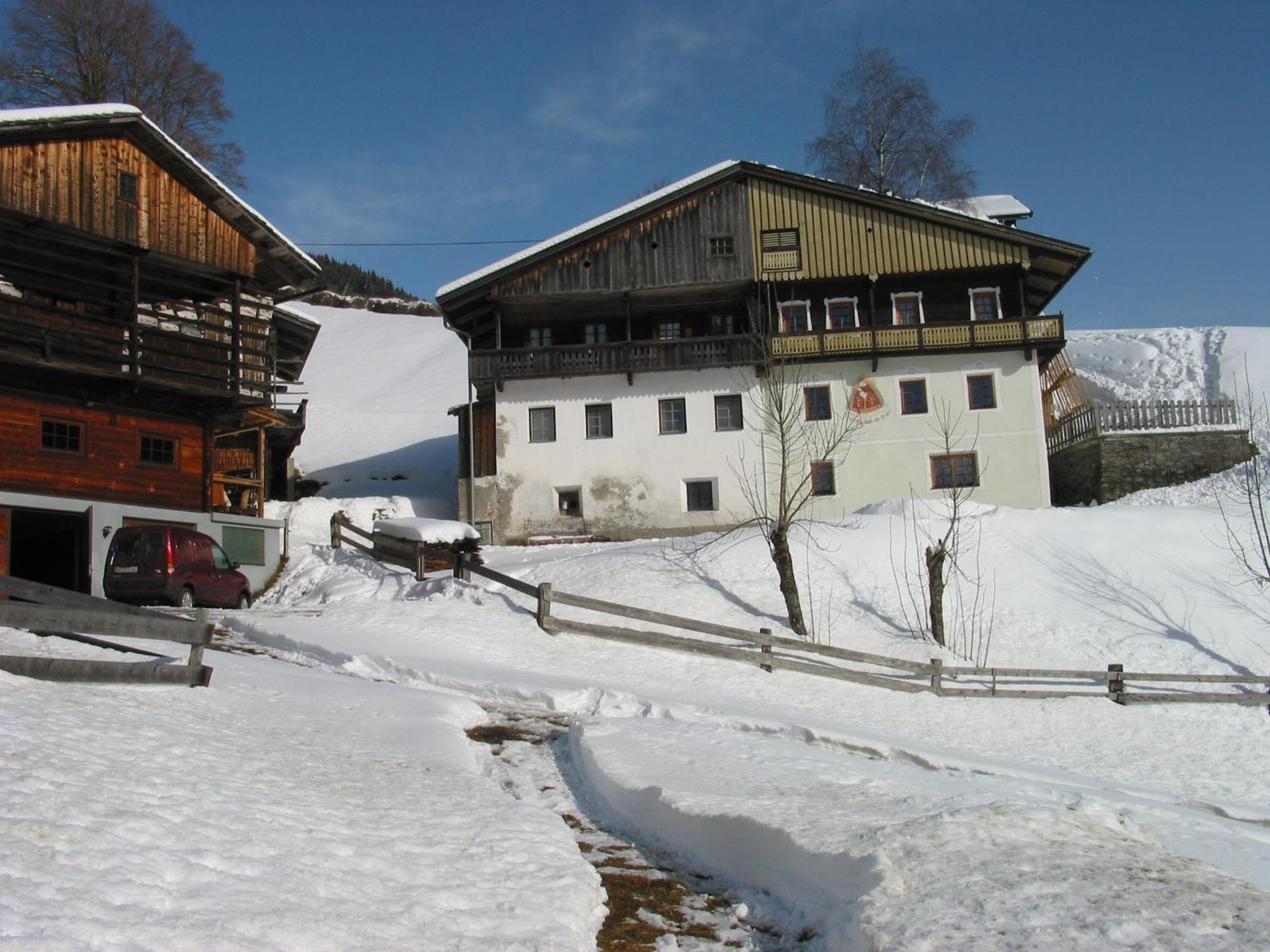 Unser kleines Bauernhaus Maria Luggau Exterior foto